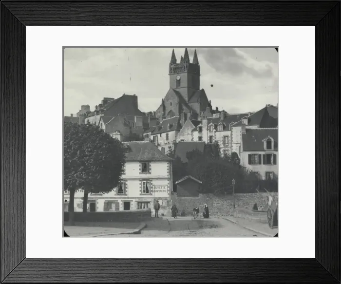 Framed Print : Quimperle from Hotel Framed Print : Quimperle from Hotel