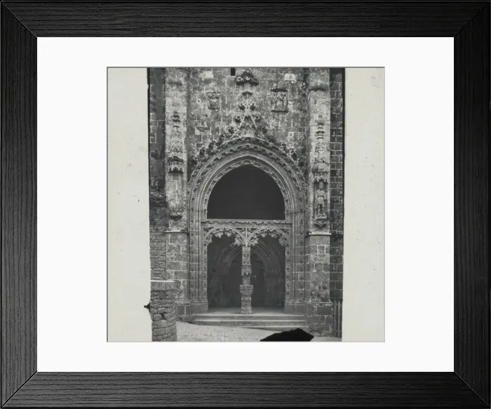 Framed Print : Quimperle. St Michels church Framed Print : Quimperle. St Michels church