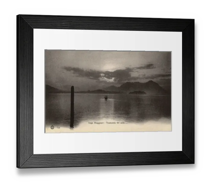 Framed Print : Lake Maggiore, Italy Framed Print : Lake Maggiore, Italy
