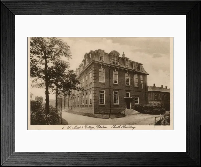 Framed Print : St. Marks College, Chelsea - South Building Framed Print : St. Marks College, Chelsea - South Building