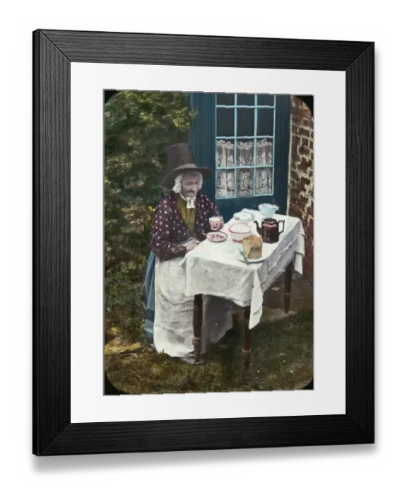 Framed Print : Chain Bridge, Berwyn Framed Print : Chain Bridge, Berwyn