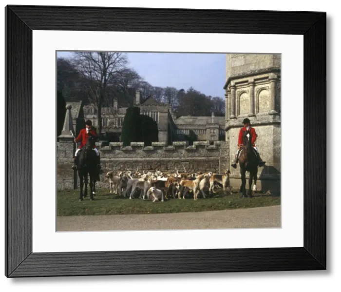Framed Print : Huntsmen and foxhounds, Bodmin, Cornwall Framed Print : Huntsmen and foxhounds, Bodmin, Cornwall