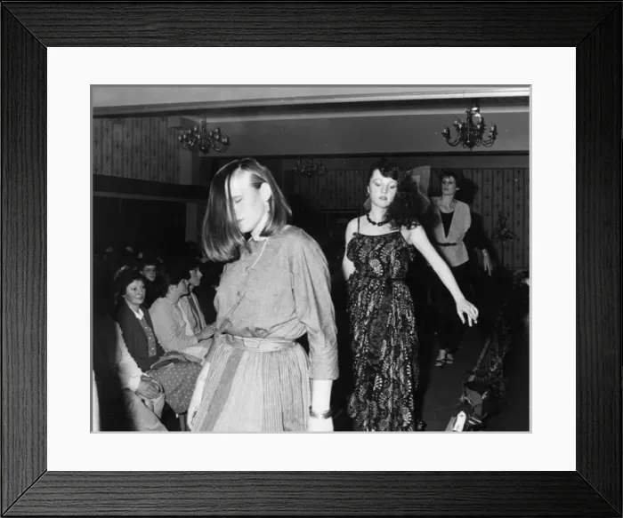 Framed Print : Fundraising event, modelling hairstyles Framed Print : Fundraising event, modelling hairstyles