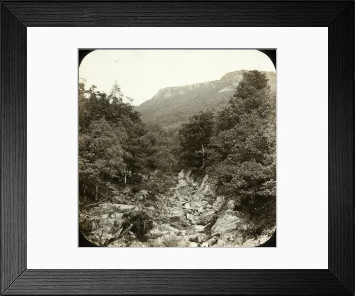 Framed Print : A rocky hillside stream, Wales Framed Print : A rocky hillside stream, Wales