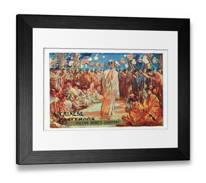 Framed Print : A Chinese Honeymoon by George Dance Framed Print : A Chinese Honeymoon by George Dance