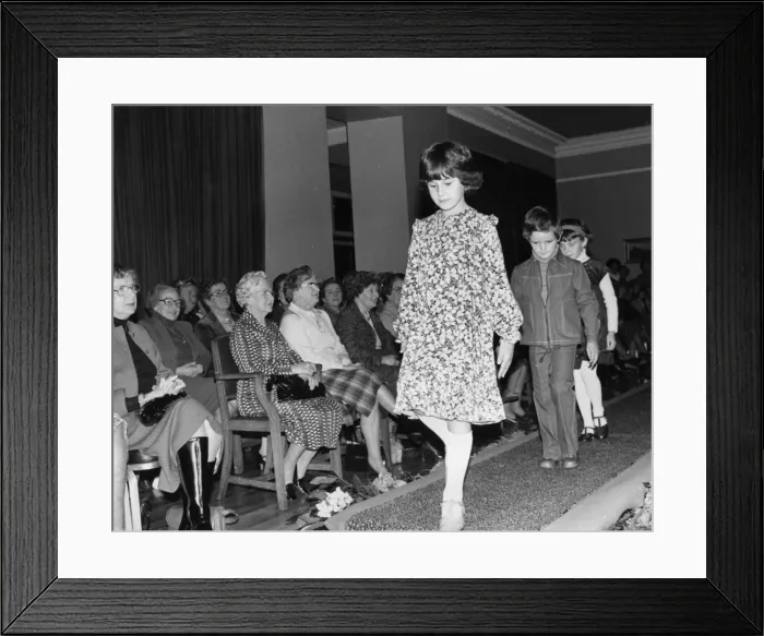 Framed Print : Children taking part in a fashion show Framed Print : Children taking part in a fashion show