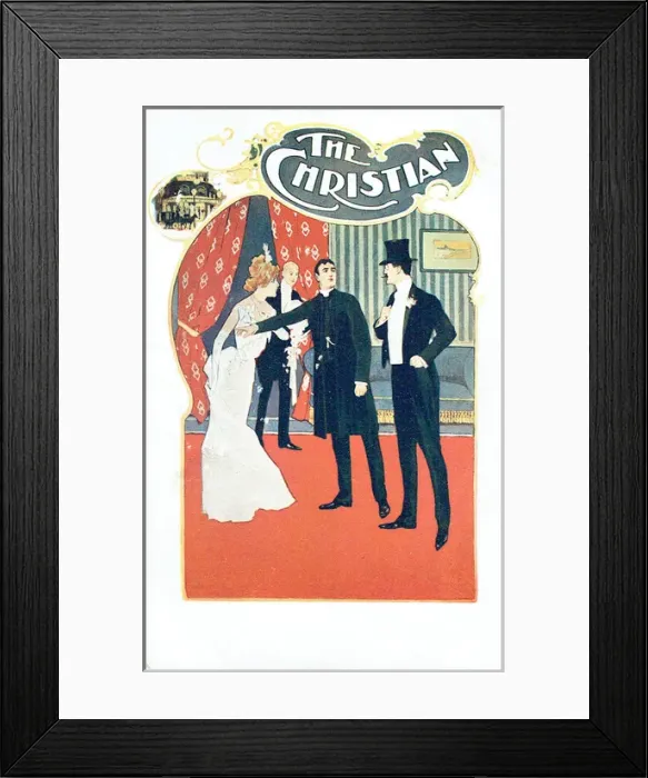 Framed Print : The Christian by Hall Caine Framed Print : The Christian by Hall Caine