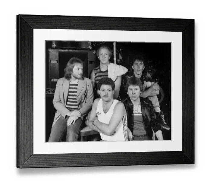 Framed Print : Members of a rock group Framed Print : Members of a rock group