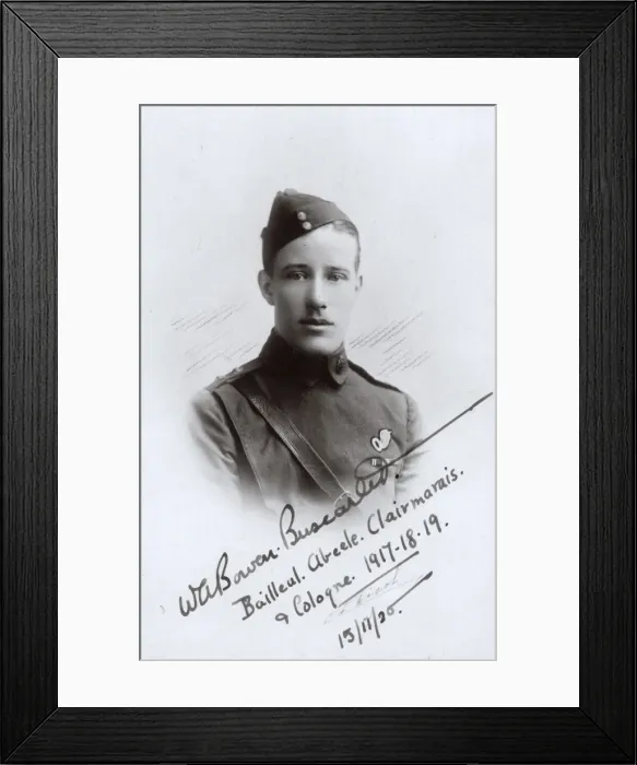Framed Print : Studio photo, young man in RFC uniform, WW1 Framed Print : Studio photo, young man in RFC uniform, WW1
