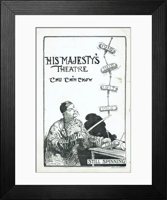 Framed Print : Chu Chin Chow by Oscar Asche Framed Print : Chu Chin Chow by Oscar Asche