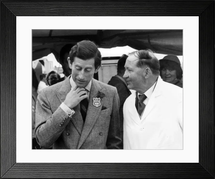 Framed Print : Prince Charles at the Royal Cornwall Show Framed Print : Prince Charles at the Royal Cornwall Show