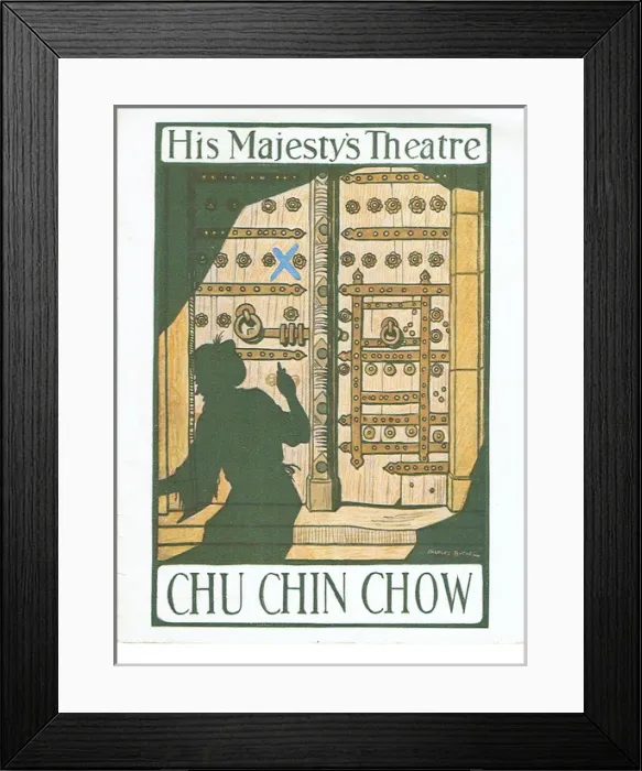 Framed Print : Chu Chin Chow by Oscar Asche Framed Print : Chu Chin Chow by Oscar Asche