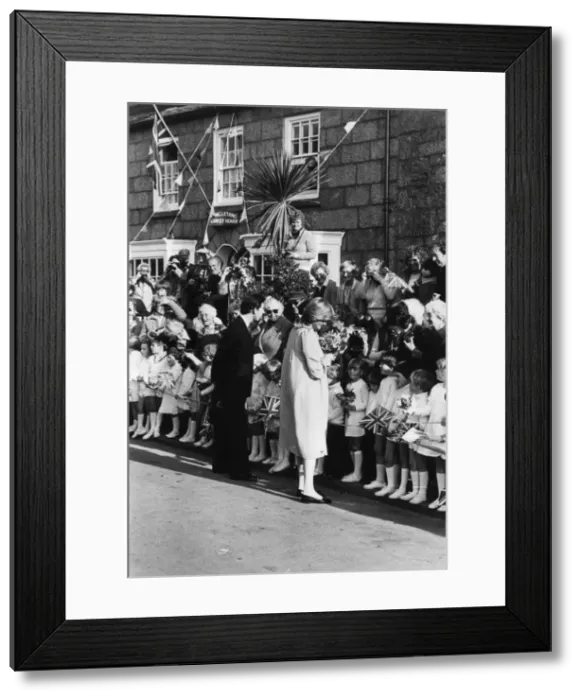 Framed Print : Charles and Diana, St Marys, Isles of Scilly Framed Print : Charles and Diana, St Marys, Isles of Scilly