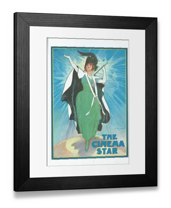Framed Print : The Cinema Star by Jack Hulbert Framed Print : The Cinema Star by Jack Hulbert