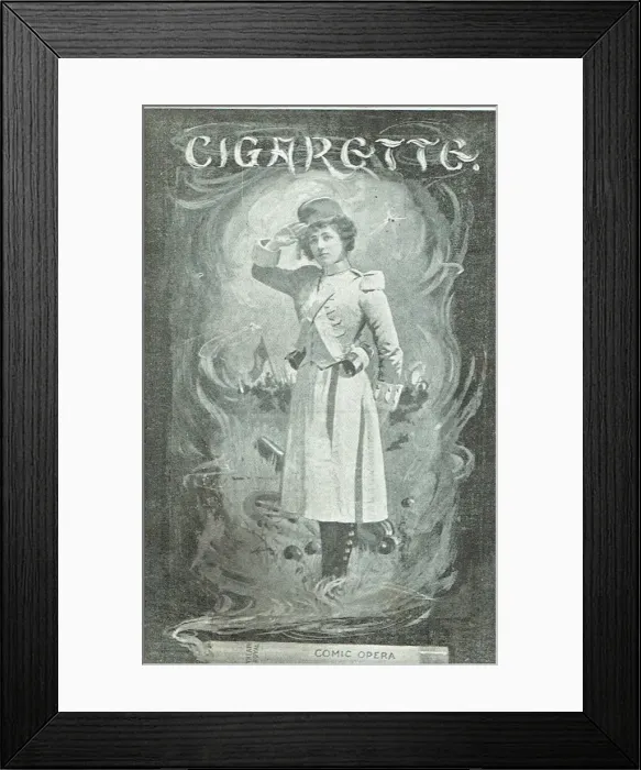 Framed Print : Cigarette a Child of the Army by Barry Montour Framed Print : Cigarette a Child of the Army by Barry Montour