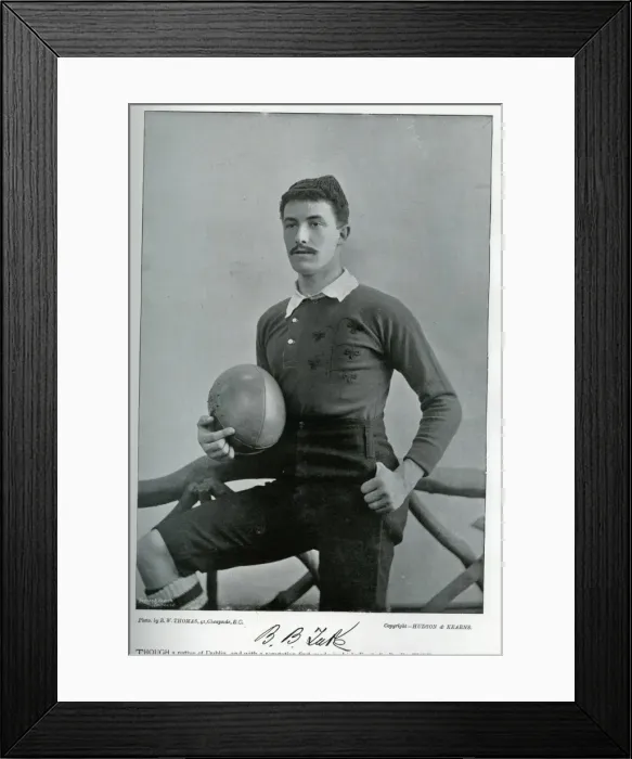 Framed Print : B B Tuke, Irish Rugby International player Framed Print : B B Tuke, Irish Rugby International player