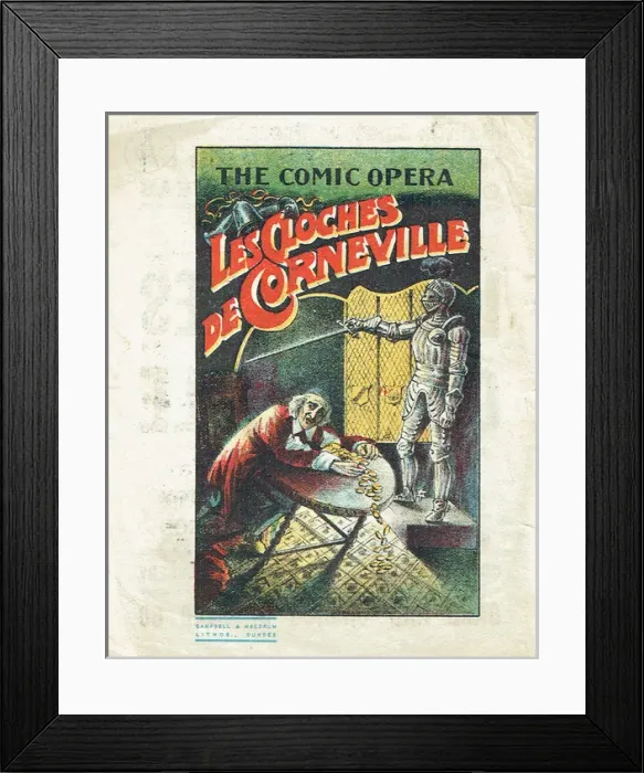 Framed Print : Les Cloches de Corneville by Clairville and Charles Gabet Framed Print : Les Cloches de Corneville by Clairville and Charles Gabet