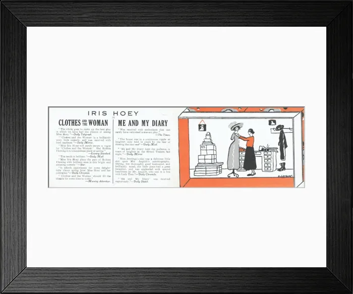 Framed Print : Clothes and the Woman by George Paston Framed Print : Clothes and the Woman by George Paston