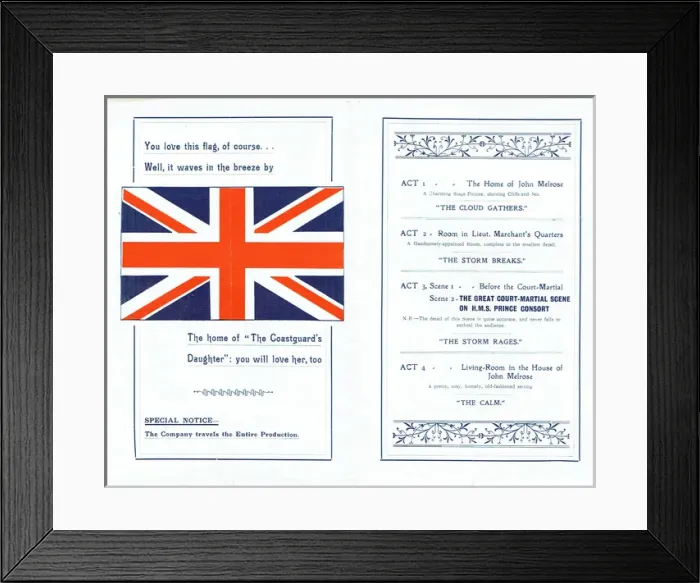 Framed Print : The Coastguards Daughter by J. A. Campbell Framed Print : The Coastguards Daughter by J. A. Campbell