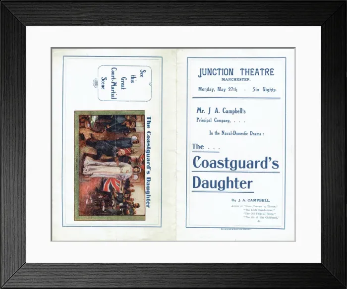 Framed Print : The Coastguards Daughter by J. A. Campbell Framed Print : The Coastguards Daughter by J. A. Campbell