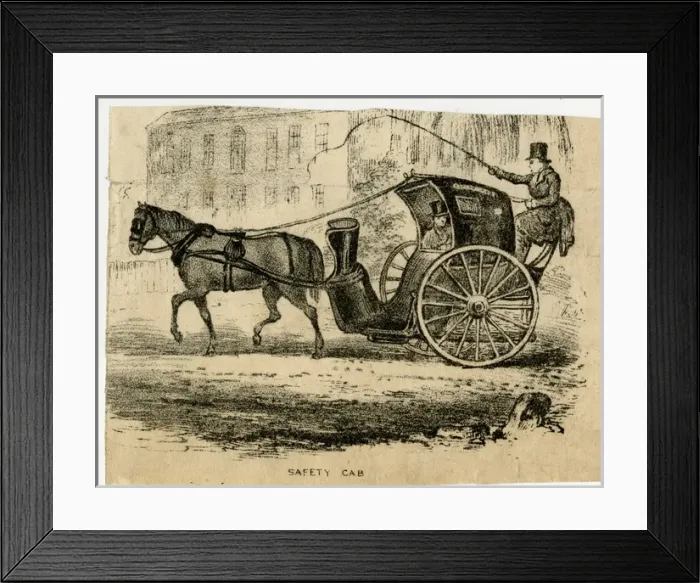 Framed Print : Safety Cab Framed Print : Safety Cab