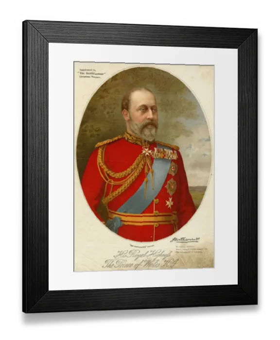 Framed Print : Edward VII when Prince of Wales Framed Print : Edward VII when Prince of Wales