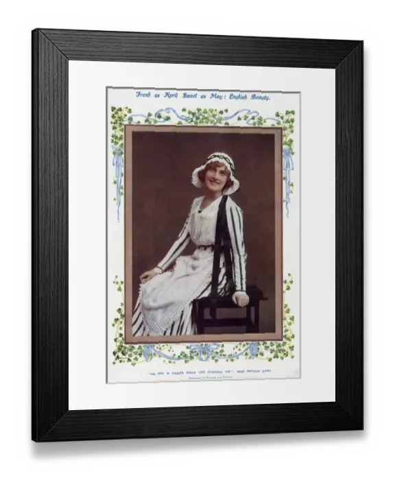Framed Print : Phyllis Dare Framed Print : Phyllis Dare