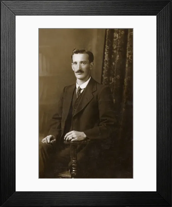 Framed Print : Pre-WW1 young man Framed Print : Pre-WW1 young man