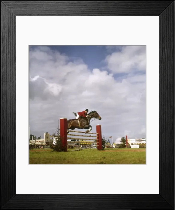 Framed Print : Show jumping event, Devon County Show Framed Print : Show jumping event, Devon County Show