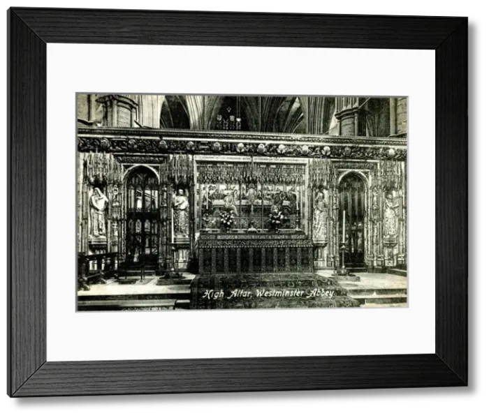 Framed Print : High Altar, Westminster Abbey, London Framed Print : High Altar, Westminster Abbey, London