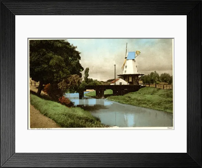 Framed Print : Windmills of Sussex - The Old Mill, Rye Framed Print : Windmills of Sussex - The Old Mill, Rye