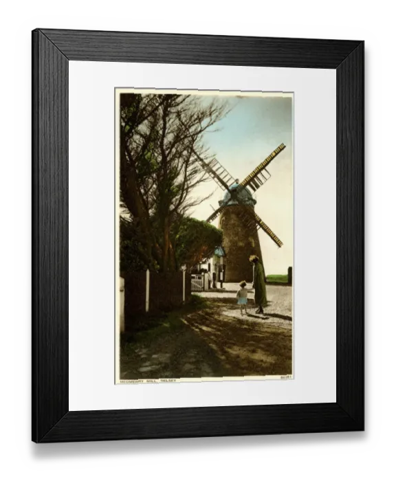 Framed Print : Windmills of Sussex - Mudmerry Mill Framed Print : Windmills of Sussex - Mudmerry Mill