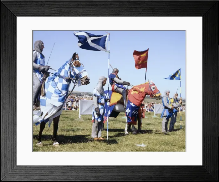 Framed Print : Jousting tournament, St Erth, Cornwall Framed Print : Jousting tournament, St Erth, Cornwall