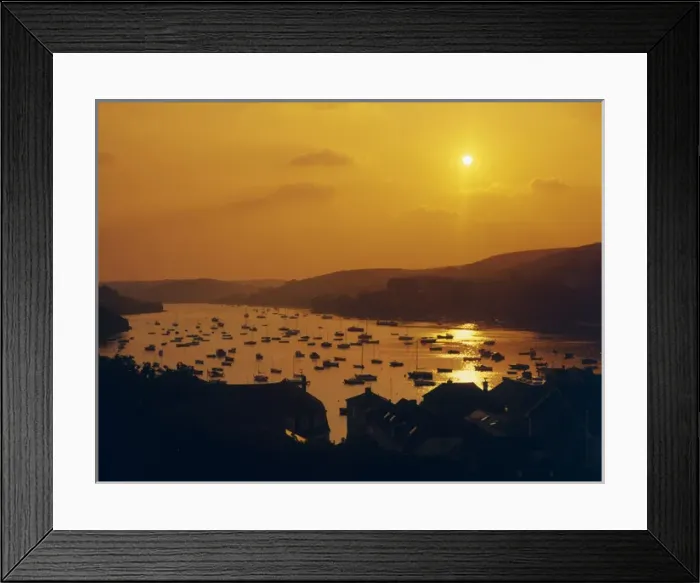 Framed Print : Sunrise over Salcombe estuary, Devon Framed Print : Sunrise over Salcombe estuary, Devon