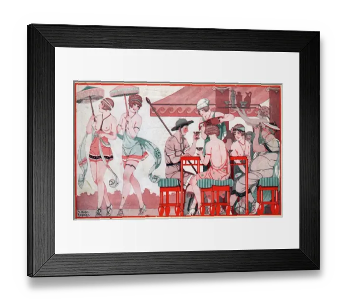 Framed Print : Artwork by Joseph Kuhn-Regnier Framed Print : Artwork by Joseph Kuhn-Regnier