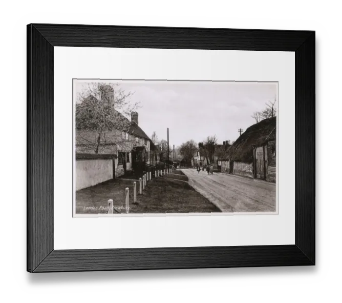 Framed Print : London Road, Blewbury, Berkshire Framed Print : London Road, Blewbury, Berkshire
