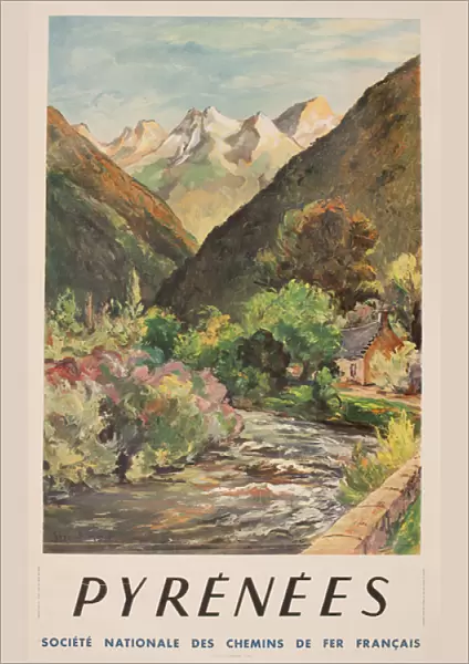 Advertisement for the Pyrenees, South of France