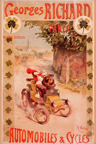 Advertisement for Georges Richard, Paris
