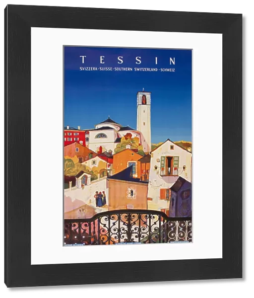 Advertisement for Tessin, southern Switzerland