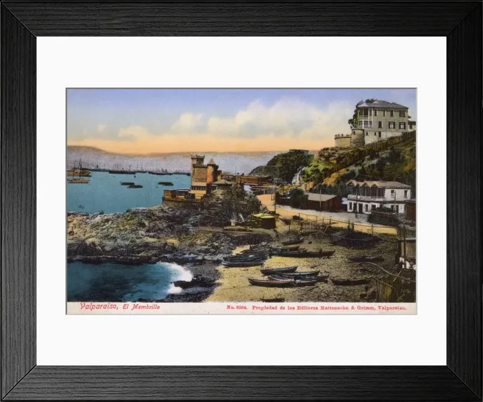 Framed Print : Chile - Valparaiso - El Membrillo Framed Print : Chile - Valparaiso - El Membrillo