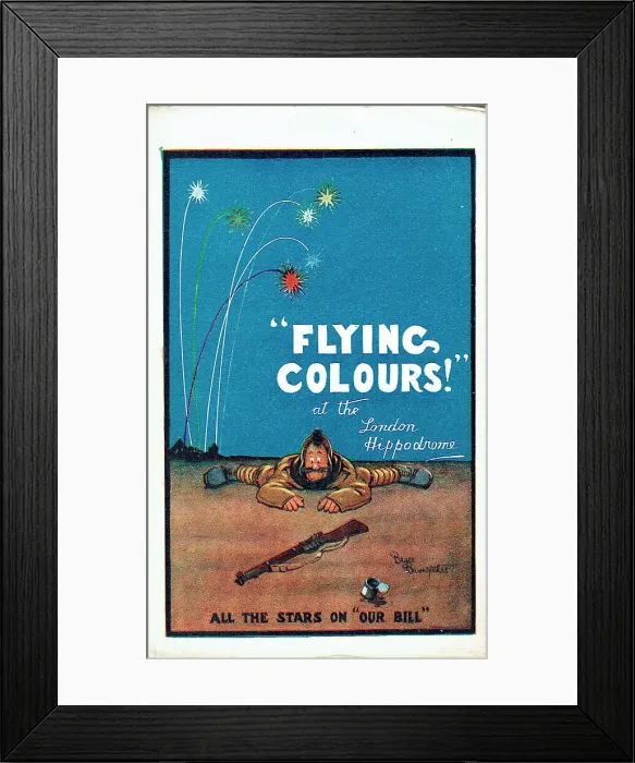 Framed Print : The Flower Girl musical comedy by William T Gliddon Framed Print : The Flower Girl musical comedy by William T Gliddon