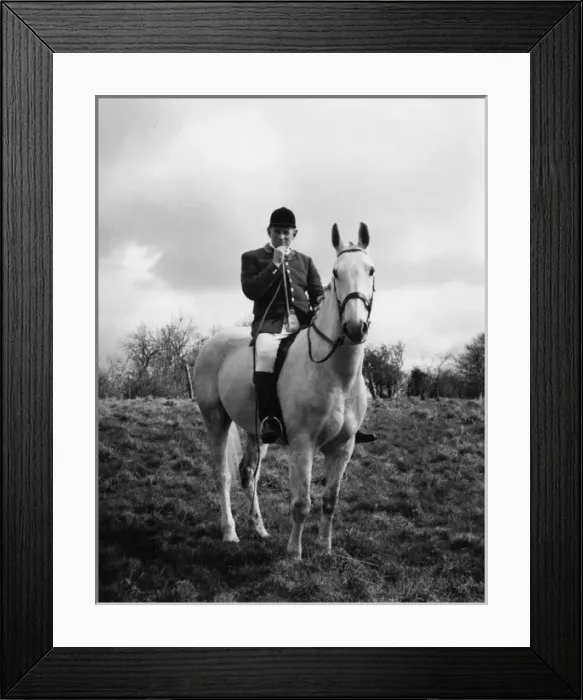 Framed Print : Huntsman of the South Devon Foxhounds Framed Print : Huntsman of the South Devon Foxhounds