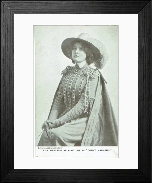 Framed Print : Lily Brayton in Count Hannibal, by Asche and Norreys Connell Framed Print : Lily Brayton in Count Hannibal, by Asche and Norreys Connell