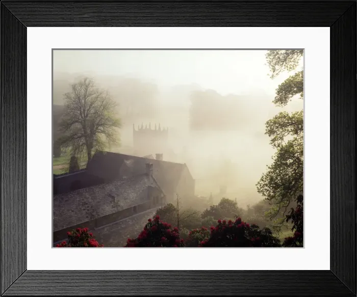 Framed Print : Gatehouse and garden, Lanhydrock House, Cornwall Framed Print : Gatehouse and garden, Lanhydrock House, Cornwall