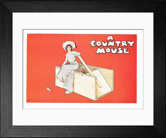 Framed Print : A Country Mouse by Arthur Law Framed Print : A Country Mouse by Arthur Law