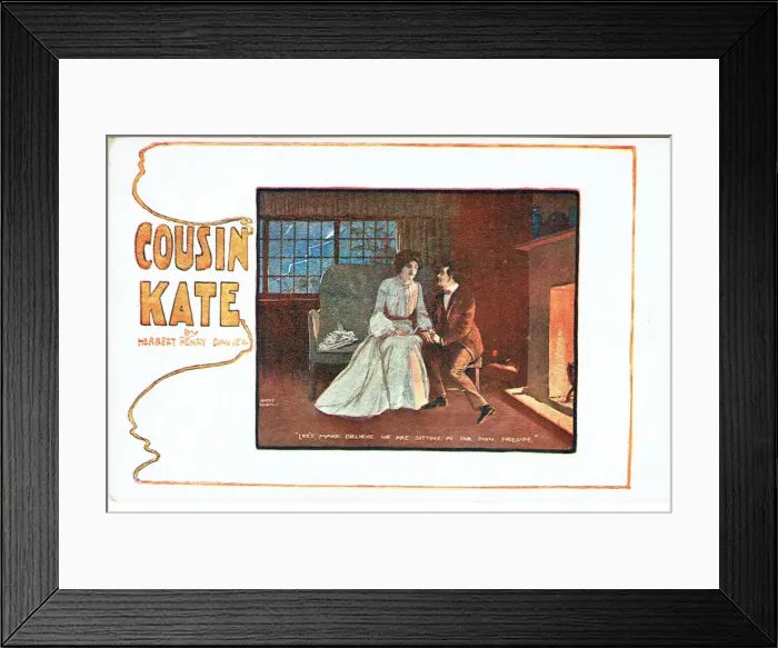 Framed Print : Cousin Kate by Hubert Henry Davies Framed Print : Cousin Kate by Hubert Henry Davies