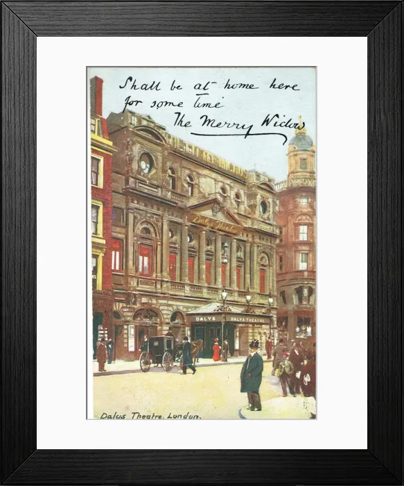 Framed Print : Dalys Theatre, London