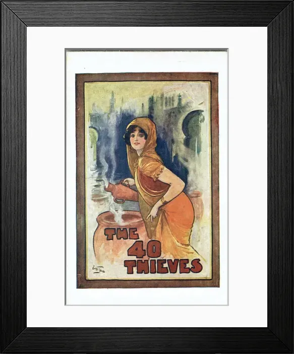 Framed Print : The Forty Theives by Ian Query Framed Print : The Forty Theives by Ian Query