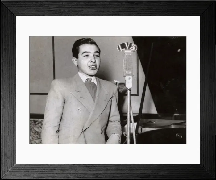 Framed Print : Gardelito, boy singer, Argentina, South America