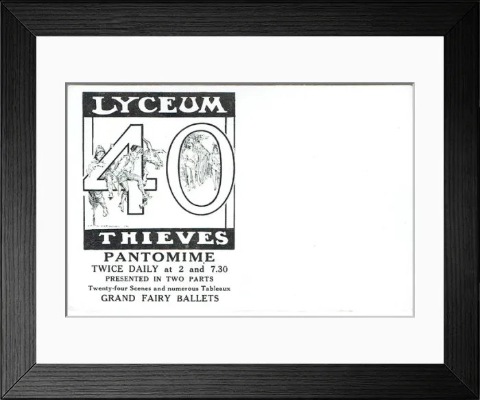 Framed Print : The Forty Theives by Ian Query Framed Print : The Forty Theives by Ian Query